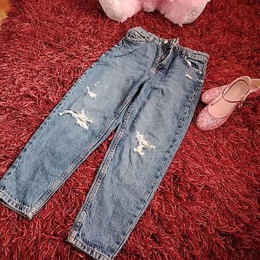 Nove farmerke za devojcicu kupljene u Nemackoj placene 25e ali na lalafo.rs — 1 Nove farmerke za devojcicu kupljene u Nemackoj placene 25e ali — 1