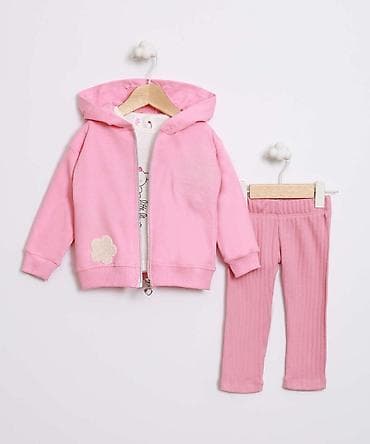 Dečiji komplet za devojčice – 3 dela - Dukserica sa kapuljačom u na lalafo.rs Dečiji komplet za devojčice – 3 dela - Dukserica sa kapuljačom u