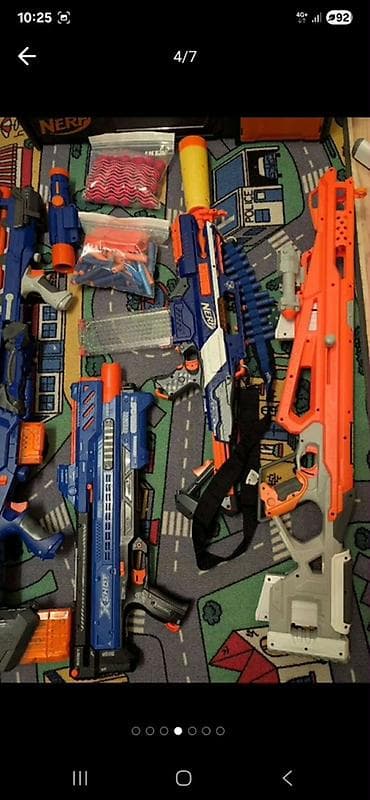 Veliki set Nerf/x-shot pušaka sa dodatnom opremom - Više Nerf i na lalafo.rs — 1 Veliki set Nerf/x-shot pušaka sa dodatnom opremom - Više Nerf i — 1