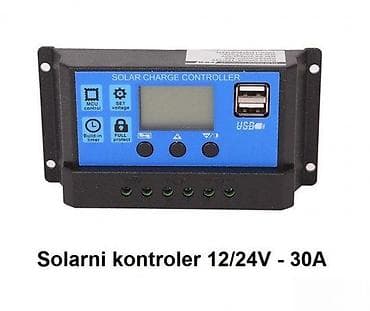 Home & Garden: Solarni kontroler punjenja 12/24 V – 30 A - Automatsko prepoznavanje at lalafo.rs — 2 Home & Garden: Solarni kontroler punjenja 12/24 V – 30 A - Automatsko prepoznavanje — 2