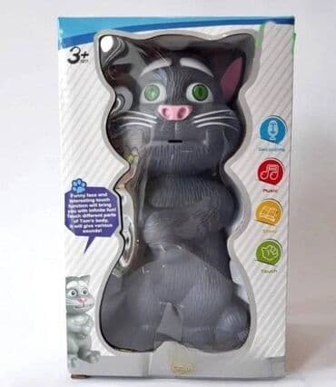 Muzičke igračke: Brbljivi mačak tom 20cm. brbljivi mačak tom 20cm brbljivi macak tom na lalafo.rs — 1 Muzičke igračke: Brbljivi mačak tom 20cm. brbljivi mačak tom 20cm brbljivi macak tom — 1