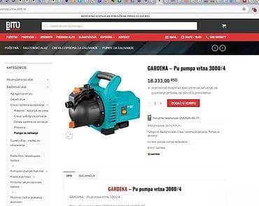 Irrigation systems: Gardena 3000/4 Jet – višenamenska samousisna pumpa za čistu vodu - at lalafo.rs — 9 Irrigation systems: Gardena 3000/4 Jet – višenamenska samousisna pumpa za čistu vodu - — 9