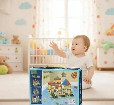 Soft Blocks – edukativni set mekih blokova (62 delova) - Set za rano na lalafo.rs — 2 Soft Blocks – edukativni set mekih blokova (62 delova) - Set za rano — 2