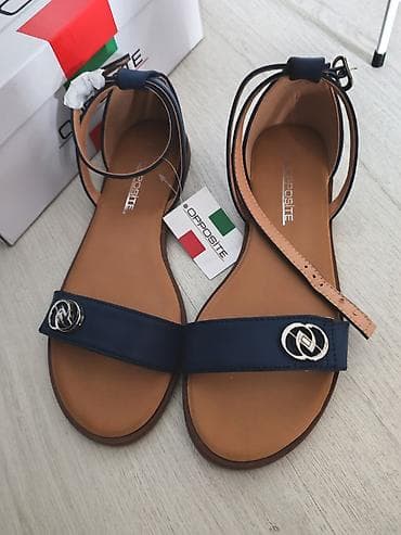 Prelepe, kvalitetne ravne sandale u teget boji NOVO Broj 38 Duzina na lalafo.rs — 6 Prelepe, kvalitetne ravne sandale u teget boji NOVO Broj 38 Duzina — 6