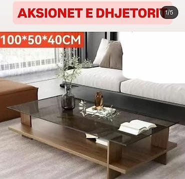 Stolić za dnevnu sobu, dimenzije 100 × 50 × 40 cm. - Gornja ploča od na lalafo.rs Stolić za dnevnu sobu, dimenzije 100 × 50 × 40 cm. - Gornja ploča od