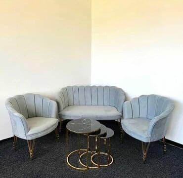 Stilske garniture: Shell set ( 2 fotelje + dvosed ) ✨ -Cena za set : 430€ Pojedinačno na lalafo.rs — 2 Stilske garniture: Shell set ( 2 fotelje + dvosed ) ✨ -Cena za set : 430€ Pojedinačno — 2