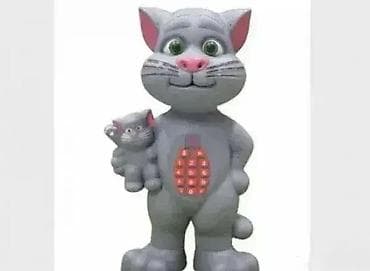 Talking Tom - Igračka - Mačak Tom, Mačak koji priča 🐱🎤 Dobrodošli u na lalafo.rs — 1 Talking Tom - Igračka - Mačak Tom, Mačak koji priča 🐱🎤 Dobrodošli u — 1