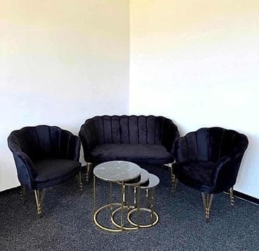 I. 12. Shell set ( 2 fotelje + dvosed ) ✨ -Cena za set : 390e na lalafo.rs — 9 I. 12. Shell set ( 2 fotelje + dvosed ) ✨ -Cena za set : 390e — 9