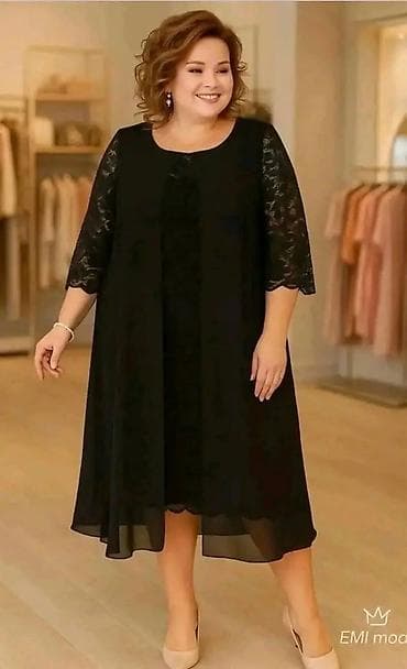 Elegantna ženska haljina sa čipkanim detaljima i laganim šifonskim na lalafo.rs — 2 Elegantna ženska haljina sa čipkanim detaljima i laganim šifonskim — 2