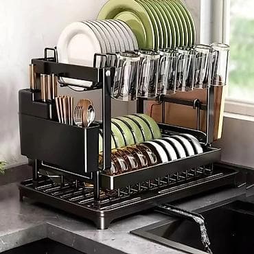 Multifunkcionalni dvospratni oceanik/cediljka za sudove - Dvoslojna na lalafo.rs — 3 Multifunkcionalni dvospratni oceanik/cediljka za sudove - Dvoslojna — 3