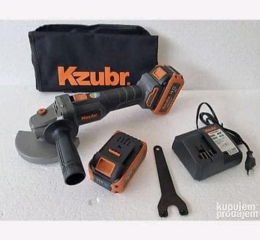 Električne brusilice: Prodajem novu i kvalitetnu aku brusilicu KZUBR. Model: KCAG20V-125 na lalafo.rs — 1 Električne brusilice: Prodajem novu i kvalitetnu aku brusilicu KZUBR. Model: KCAG20V-125 — 1