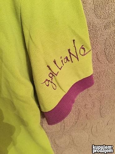 Men's T-shirt John Galliano, bоја - Žuta na lalafo.rs — 2 Men's T-shirt John Galliano, bоја - Žuta — 2