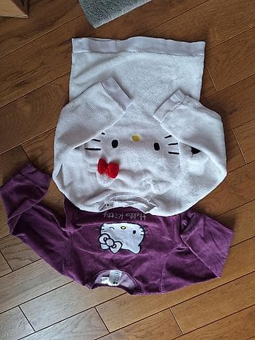 Dva dečja duksa Hello Kitty - Brendovi: Sanrio i H&M (licencirani na lalafo.rs — 1 Dva dečja duksa Hello Kitty - Brendovi: Sanrio i H&M (licencirani — 1