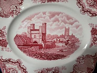 Other: Servirni tanjir 1930g+ Johnson Brothers Old Britain Castels,Engleska at lalafo.rs — 9 Other: Servirni tanjir 1930g+ Johnson Brothers Old Britain Castels,Engleska — 9