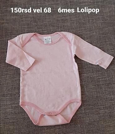 Lollipop bebi bodi sa dugim rukavima - Veličina: 68 (oko 6 meseci) - at lalafo.rs — 1 Lollipop bebi bodi sa dugim rukavima - Veličina: 68 (oko 6 meseci) - — 1