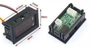 Digitalni DC voltmetar/ampermetar sa LED displejem - Merenje napona na lalafo.rs Digitalni DC voltmetar/ampermetar sa LED displejem - Merenje napona
