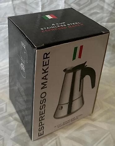 Home & Garden: Džezva za espresso 200 ml(4 šoljice) Espresso maker NOVO. Opis at lalafo.rs — 4 Home & Garden: Džezva za espresso 200 ml(4 šoljice) Espresso maker NOVO. Opis — 4