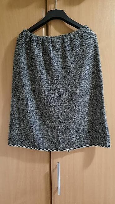 dve suknje po: Sivi komplet suknja i jaknica XL Suknja za jesen, zimu i prolece na lalafo.rs — 5 dve suknje po: Sivi komplet suknja i jaknica XL Suknja za jesen, zimu i prolece — 5