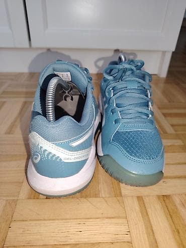 ASICS sportske patike – plavo/bele UG 23,5cm - Model: ASICS (logotip at lalafo.rs — 5 ASICS sportske patike – plavo/bele UG 23,5cm - Model: ASICS (logotip — 5