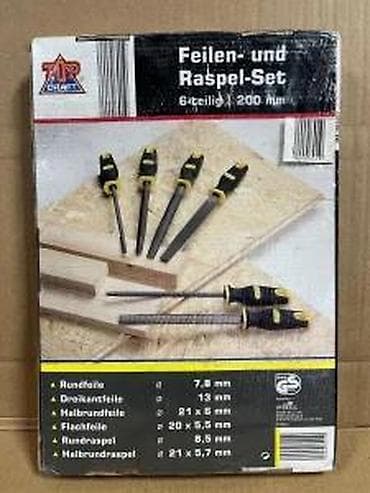 cepaci za drva: TOP CRAFT Feilen- und Raspel-Set – set turpija i rašpi, 6 delova na lalafo.rs — 3 cepaci za drva: TOP CRAFT Feilen- und Raspel-Set – set turpija i rašpi, 6 delova — 3