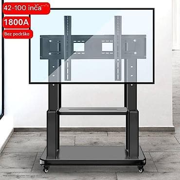 Mobilni stalak/kolica za TV 42–100 inča (model 1800A, bez dodatne na lalafo.rs Mobilni stalak/kolica za TV 42–100 inča (model 1800A, bez dodatne