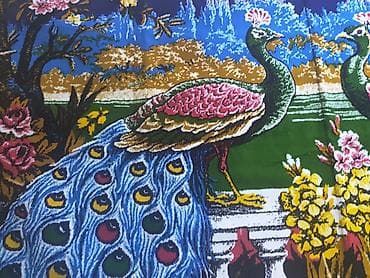 Dekorativni zidni goblen/tepih sa motivom paunova - Raskošan na lalafo.rs — 5 Dekorativni zidni goblen/tepih sa motivom paunova - Raskošan — 5