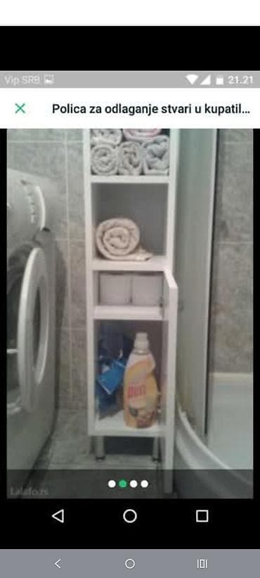 Uska kupatilska polica/ormarić za odlaganje - Dizajn za uske na lalafo.rs — 1 Uska kupatilska polica/ormarić za odlaganje - Dizajn za uske — 1