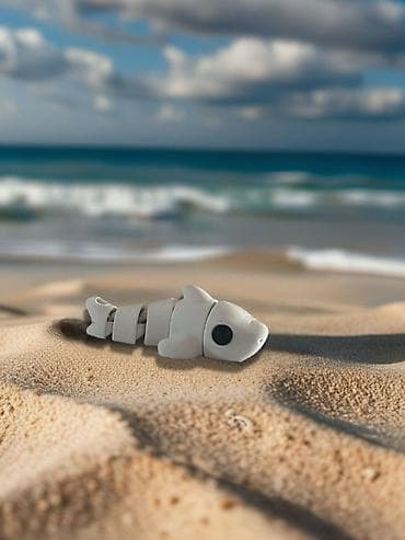 Home Decor: 3D štampana figurica ribe sa segmentima - Mini dekorativna figurica u at lalafo.rs — 6 Home Decor: 3D štampana figurica ribe sa segmentima - Mini dekorativna figurica u — 6