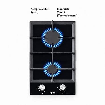 APEX UGRADNA PLOCA SA DVE RINGLE STAKLO – TERMOELEMENT | Plinski na lalafo.rs APEX UGRADNA PLOCA SA DVE RINGLE STAKLO – TERMOELEMENT | Plinski