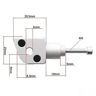Home & Garden: Aluminijumski nosač/adapter za montažu sa zavrtnjem M5 – set od 2 at lalafo.rs — 2 Home & Garden: Aluminijumski nosač/adapter za montažu sa zavrtnjem M5 – set od 2 — 2