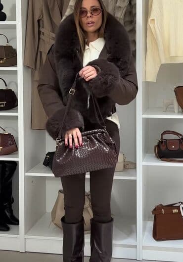 S (EU 36), Jednobojni, Sa postavom, Krzno na lalafo.rs S (EU 36), Jednobojni, Sa postavom, Krzno