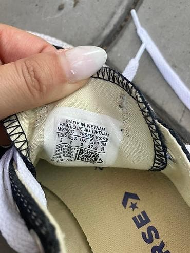 Converse crne plitke patike Vel 37.5 Jednom nosene, stanje novo na lalafo.rs — 5 Converse crne plitke patike Vel 37.5 Jednom nosene, stanje novo — 5