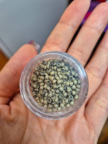 Mikro perle/čaure za ekstenzije kose – više boja i veličina - Tip na lalafo.rs — 5 Mikro perle/čaure za ekstenzije kose – više boja i veličina - Tip — 5