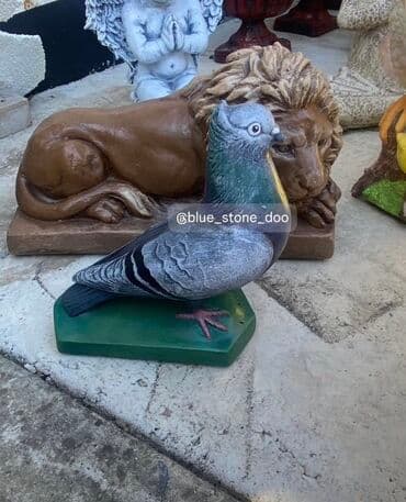 Garden Decor: Dekorativna figura goluba za dvorište/baštu. - Materijal: liveni at lalafo.rs — 1 Garden Decor: Dekorativna figura goluba za dvorište/baštu. - Materijal: liveni — 1