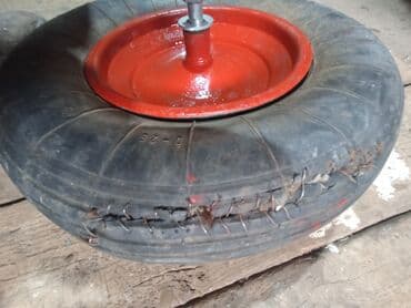 Hammers: Točak za radna kolica, felna fi 230 mm sa gumom fi 390 mm,sa osovinom at lalafo.rs — 4 Hammers: Točak za radna kolica, felna fi 230 mm sa gumom fi 390 mm,sa osovinom — 4