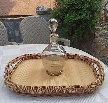Praznična dekoracija: Etno flasa za zestinu. Velika bez ostecenja. Doplata za na lalafo.rs — 1 Praznična dekoracija: Etno flasa za zestinu. Velika bez ostecenja. Doplata za — 1