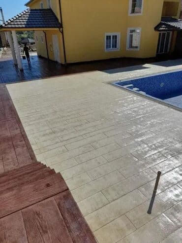 Dekorativni štampani beton Sve slike su naši radovi i proizvodi na lalafo.rs Dekorativni štampani beton Sve slike su naši radovi i proizvodi