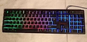 Tastatura Gaming svetleca 3 slova izlizana,ostalo ispravno na lalafo.rs Tastatura Gaming svetleca 3 slova izlizana,ostalo ispravno