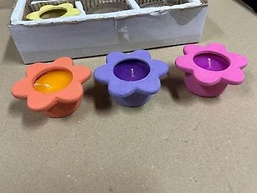 pepco svece: Set od 6 sveća u obliku cveta - Šareni set dekorativnih sveća u at lalafo.rs — 4 pepco svece: Set od 6 sveća u obliku cveta - Šareni set dekorativnih sveća u — 4