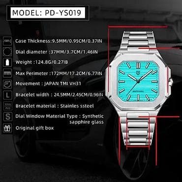 PAGANI DESIGN PD-YS019 - 37mm - Tiffany plava PAGANI DESIGN PD-YS019 na lalafo.rs — 7 PAGANI DESIGN PD-YS019 - 37mm - Tiffany plava PAGANI DESIGN PD-YS019 — 7