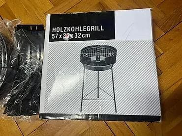 Okrugli roštilj sa nogarama - BLACK. de Lako prenosivo; Prečnik na lalafo.rs — 4 Okrugli roštilj sa nogarama - BLACK. de Lako prenosivo; Prečnik — 4