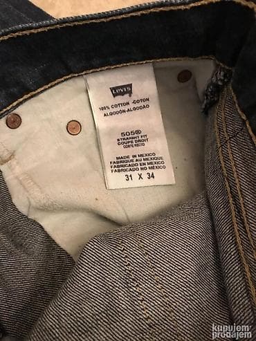 Original LeviS 505 farmerice 32 NOVE 100% cotton na lalafo.rs — 5 Original LeviS 505 farmerice 32 NOVE 100% cotton — 5