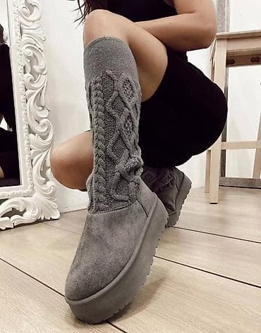 Čizme, bоја - Siva na lalafo.rs — 1 Čizme, bоја - Siva — 1