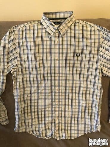 Košulja Na duge rukave, L, Fred Perry, bоја - Šareno, Pamuk na lalafo.rs Košulja Na duge rukave, L, Fred Perry, bоја - Šareno, Pamuk