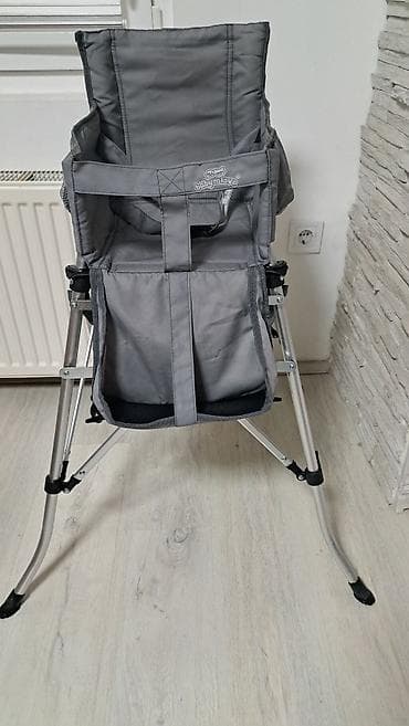 Prenosiva dečja hranilica/stolica “baby to love” – siva - Sklopiva na lalafo.rs Prenosiva dečja hranilica/stolica “baby to love” – siva - Sklopiva
