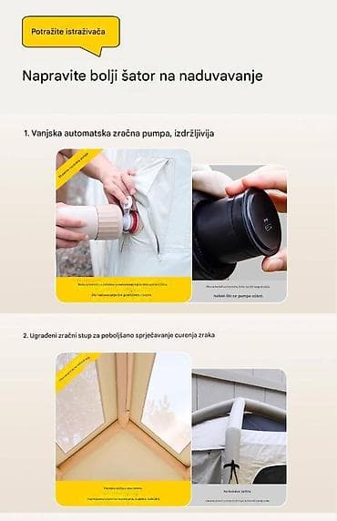 dve suknje po: Yunzhu automatski šator na naduvavanje – porodični kamping šator sa na lalafo.rs — 7 dve suknje po: Yunzhu automatski šator na naduvavanje – porodični kamping šator sa — 7