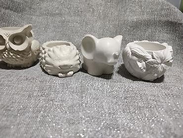 Keramičke saksije/žardinjere za mini biljke – set različitih modela - na lalafo.rs — 1 Keramičke saksije/žardinjere za mini biljke – set različitih modela - — 1