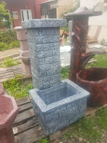 Baštenske česme: Betonska česma "Model 12" Masivna i dekorativna – idealna za svaki na lalafo.rs — 6 Baštenske česme: Betonska česma "Model 12" Masivna i dekorativna – idealna za svaki — 6