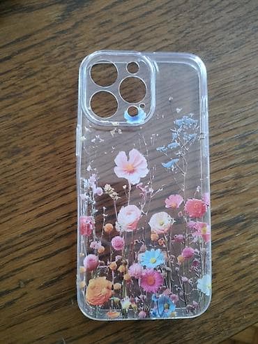 Mobile Phones & Accessories: Nova maska za iPhone 14 ProMax sa dezenom cveća na providnoj podlozi at lalafo.rs — 3 Mobile Phones & Accessories: Nova maska za iPhone 14 ProMax sa dezenom cveća na providnoj podlozi — 3