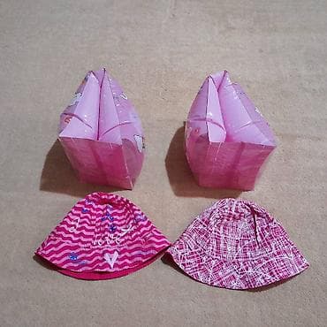 1. Kao nova dva letnja roze šeširića za devojčice veličina za 1, 2, 3 na lalafo.rs — 4 1. Kao nova dva letnja roze šeširića za devojčice veličina za 1, 2, 3 — 4